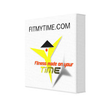 Fit My Time Wraps Stretched Canvas Prints