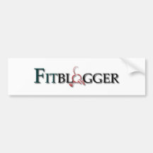 Fitblogger Logo Bumper Sticker