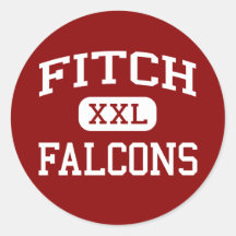 Fitch - Falcons - lycée - Groton le Connecticut Adhésif
