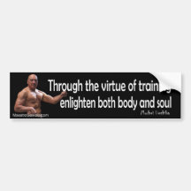 Fitness Bumpersticker Bumper Stickers