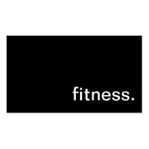 Fitness Business Card