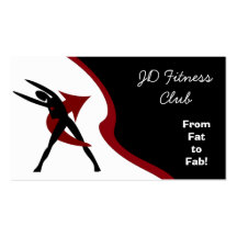 Fitness Business Cards