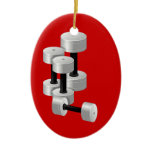 Fitness! by SRF Christmas Ornaments