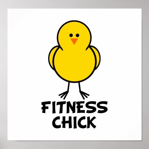 Fitness Chick Poster