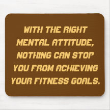 Fitness Goals Mousepad
