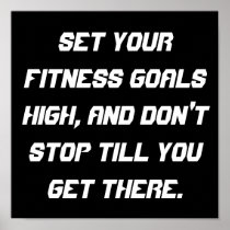 Fitness Goals Print