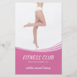 Fitness Gym Beauty Salon flyer