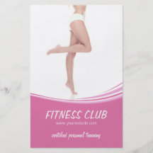 Fitness Gym Beauty Salon flyer