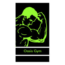 Fitness Gym Business Cards