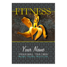 FITNESS III - Business-, Schedule Card Business Card Templates