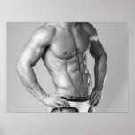 Fitness Model Abs Poster #100 posters