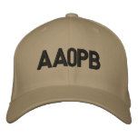 Fitted Hat with Call Sign embroidered hats