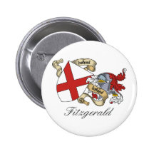 Fitzgerald Family Crest Buttons