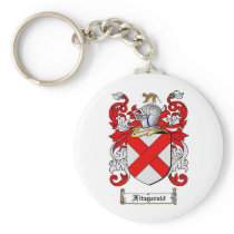 FITZGERALD FAMILY CREST -  FITZGERALD COAT OF ARMS KEY CHAIN