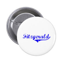 Fitzgerald Surname Classic Style Pins