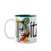 Fitzpatrick Celtic Dragon Mug