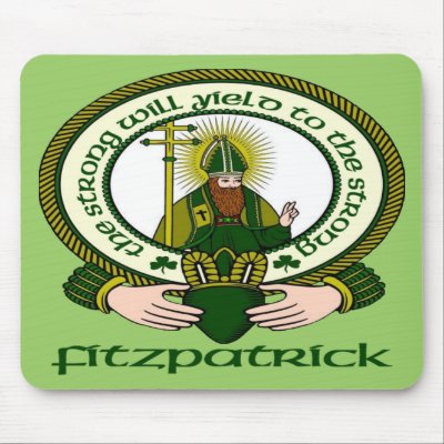 Fitzpatrick Clan Motto Mouse Pad by irishcountry