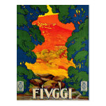Fiuggi Italy Vintage Travel Advertisement Art Postcards
