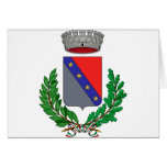 Fiume Veneto Stemma, Italy Greeting Card