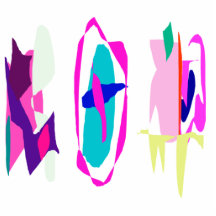 Five Abstracts Cut Outs