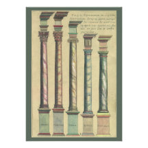 Five Architectural Orders by Vignola, 1562 Invitation