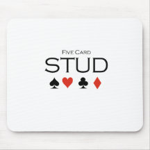 Five card stud T-shirt Mousepads