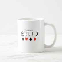 Five card stud T-shirt Mug