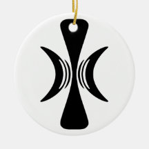 Five Fingered Hand of Eris Christmas Ornaments