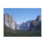 Five Landmarks Yosemite California Postcard