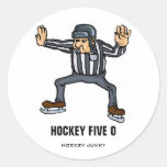 FIVE O ROUND STICKER