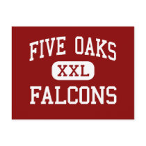 Five Oaks - Falcons - Middle - Beaverton Oregon Postcard