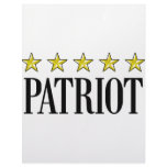 Five Star Patriot Personalized Letterhead