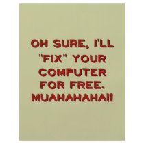 Fix Your Computer For Free? Flyers