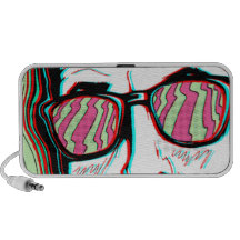 fixez vos yeux ! haut-parleurs iPod