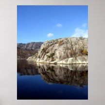 Fjord Reflections 3 Posters