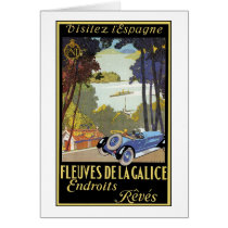 Fkeyves de la Galice Endroits Reves Greeting Cards