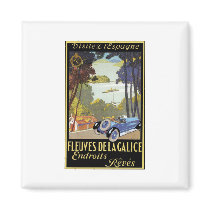 Fkeyves de la Galice Endroits Reves Magnet