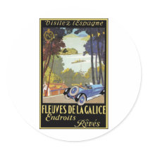 Fkeyves de la Galice Endroits Reves Stickers
