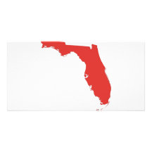 FL a RED State Picture Card
