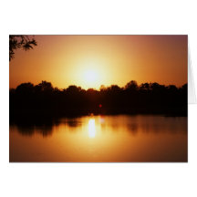 FL Lake Sunrise (60) Greeting Card