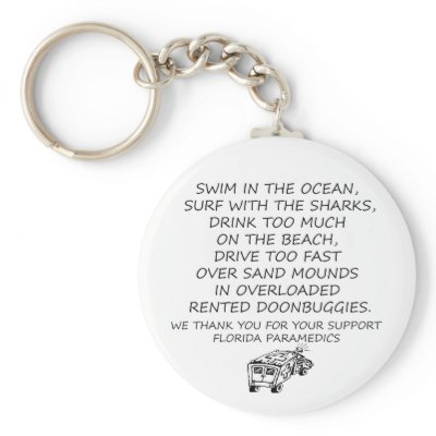 FL Paramedics Key Chains by DesignsbySylvia