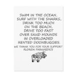 FL Paramedics Postcard