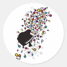 Flabby_Expression Round Sticker