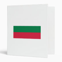 Flag bulgaria 3 ring binders