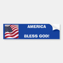 flag bumper sticker