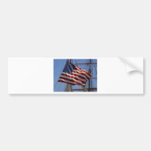 FLAG BUMPER STICKERS