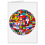 Flag Globe Card