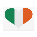 Flag Ireland Post Card