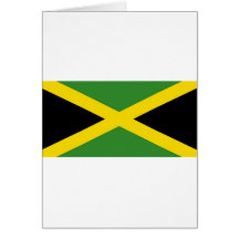 Flag Jamaica Greeting Cards