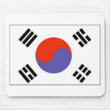 Flag Korea Mouse Mat